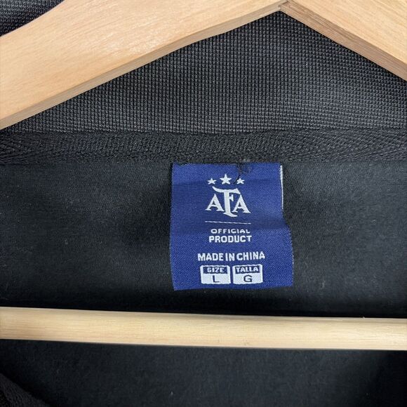 ARGENTINA AFA Lionel Messi Black Gold Track Jacket Size Large NWT - Picture 4 of 7